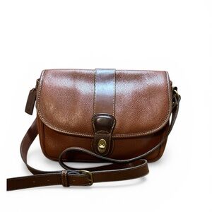 Vintage Coach Sheridan Glenwood 4225 brown crossbody